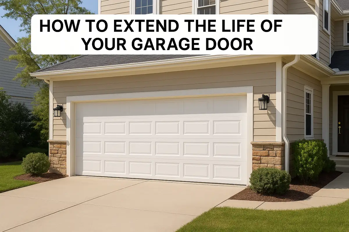 How to Extend the Life of Your Garage Door in Wakefield, MA | Light Garage Door Repair